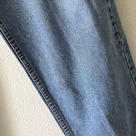 Vintage Paco Jeans Men's 34X32 Blue Distressed Denim Relaxed Fit Skater Y2K - Picture 13 of 16